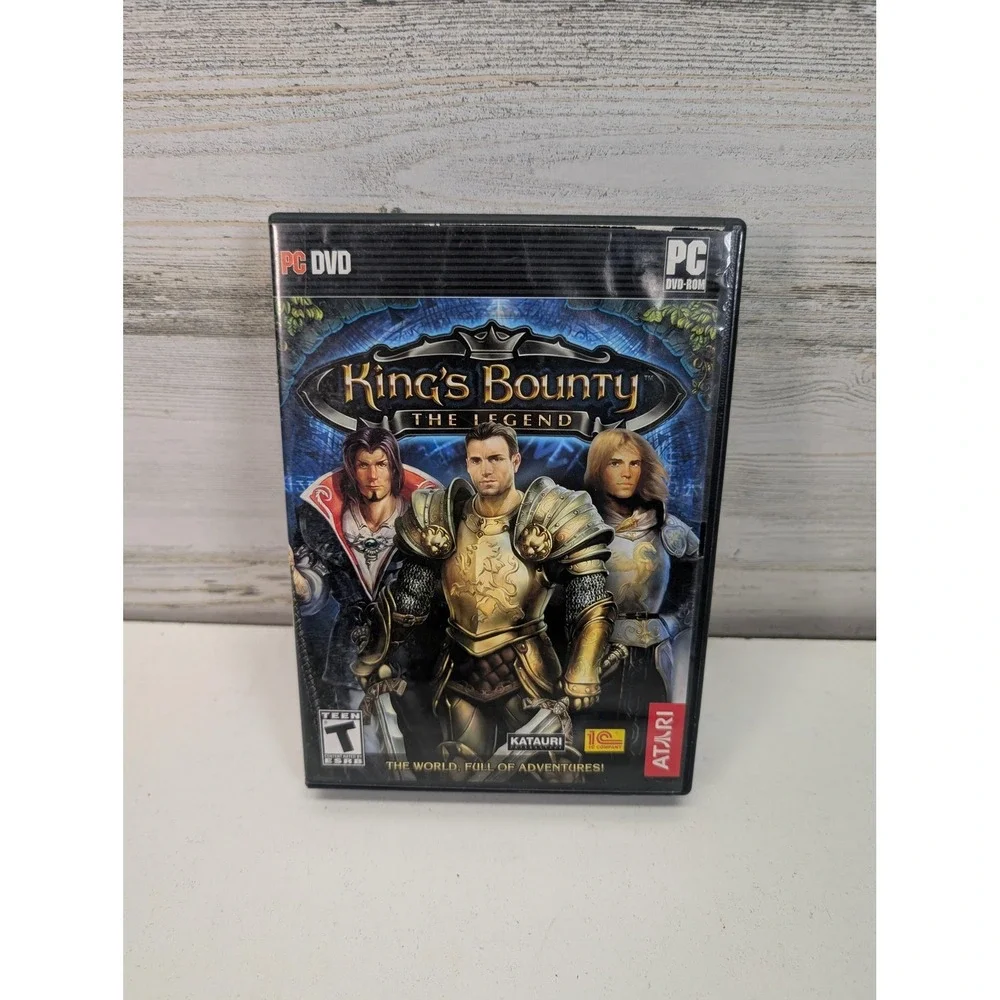 King's Bounty The Legend PC Game Case‎ T Atari Manual Included CIB Role Playing